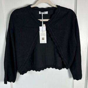 Grace Karin Elegant Black Cardigan